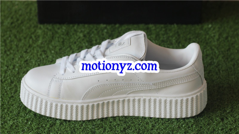 Puma Fenty Rihanna Creeper Low Leather Pure White